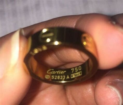 cartier 52833a fake|cartier ring 52833a.